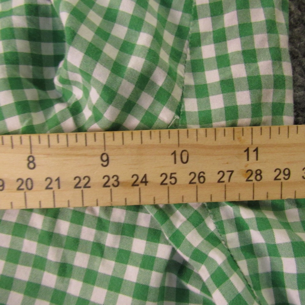 Polo Ralph‎ Lauren Shorts Mens 34x9 Green Gingham Check Suffield Cotton Classic - Picture 8 of 11
